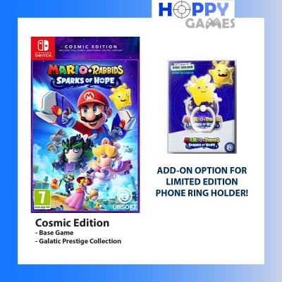 *现金+免费送货*[电话铃声选项]Mario Rabbids希望之火宇宙版金色版任天堂Switch